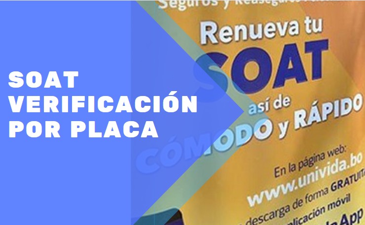 SOAT VERIFICACION POR PLACA BOLIVIA