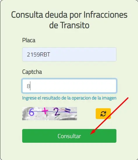 consultar infracciones de transito bolivia