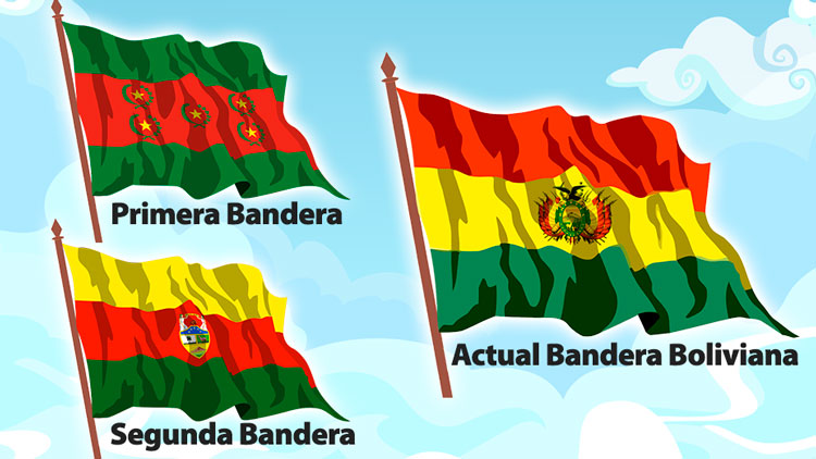 17 de agosto Día de la Bandera Boliviana