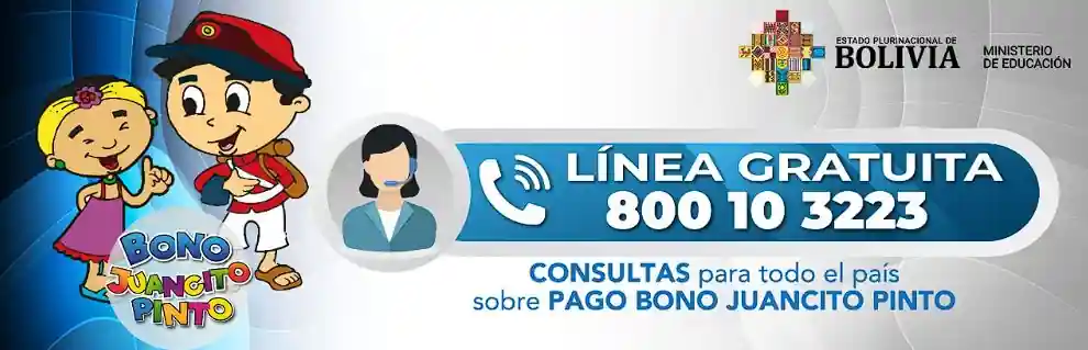 Linea Gratuita Bono Juancito Pinto